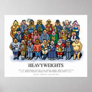Heavygewichte-Poster Poster