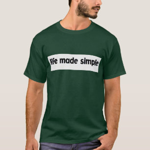 Heavyweight im Alltag — Dunkles Comfort-T-Shirt" T-Shirt