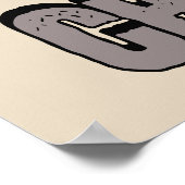 Heavyweight Spud Champ Boxing Potato  Poster (Ecke)