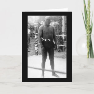 Heavyweight-Verpacken-Meister-Jack Johnson 1912 Karte