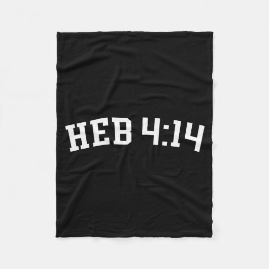 Heb 4_14 fleecedecke (Vorderseite)