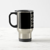 HEB SCHWER BLEIB DEMÜTIG REISEBECHER (Links)