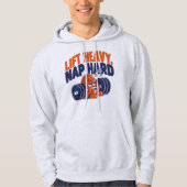 Heb Schwer Lustig Hoodie (Vorderseite)