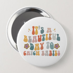 Hebamme Abschluss L&D Krankenschwester  Button