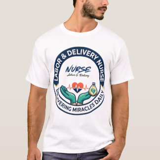 Hebamme bei der Geburt - Wunder überbringen T-Shirt
