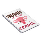 Hebamme bei Ihnen Cerviz Notizblock (Rechte Seite)