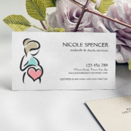 Hebamme Doula Birth Coach Lactation Berater Visitenkarte
