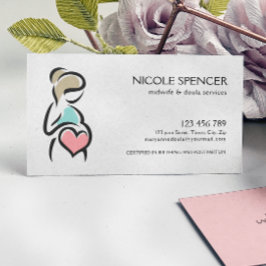Hebamme Doula Birth Coach Lactation Berater Visitenkarte