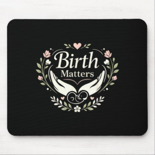 Hebamme für Geburtshilfe und Entbindung Mousepad