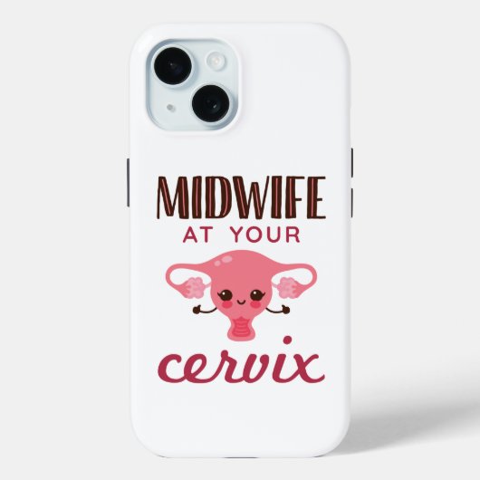 Hebamme in Ihrer Cervix Midwives Midwifery Case-Mate iPhone Hülle (Rückseite)