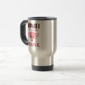 Hebamme in Ihrer Cervix Midwives Midwifery Reisebecher (Vorderseite Links)