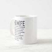 Hebamme Kaffeetasse (Vorderseite Links)