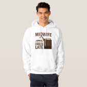 Hebamme-(lustiges) Geschenk Hoodie (Vorne ganz)