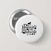 Hebamme| Obstetriker Doula Midwiwiwicare - Geschen Button (Vorne & Hinten)