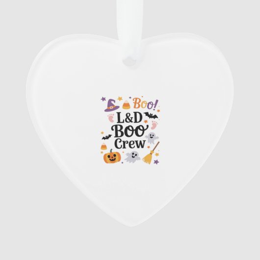 Hebamme oder Entbindungspfleger Halloween-Kürbis-G Ornament (Vorderseite)