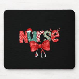 Hebamme Stethoskop & Schleife L Mousepad