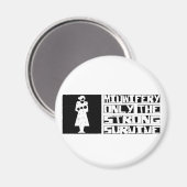 Hebamme Survive Magnet (Vorderseite/Rückseite)