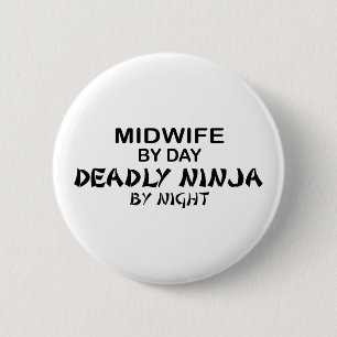 Hebamme tödliches Ninja bis zum Nacht Button