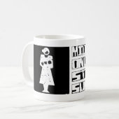 Hebamme überleben kaffeetasse (Vorderseite Links)