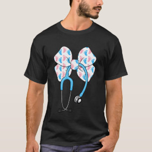 Hebamme und Entbindungshebamme Stethoskop Kokette T-Shirt