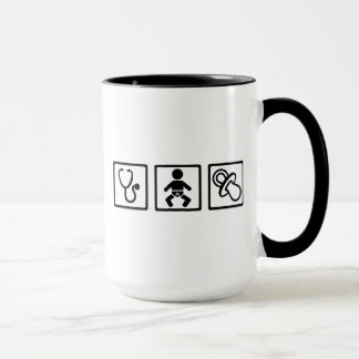 Hebammebaby-Schnuller Tasse