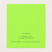 Hebammen helfen Menschen aus Visitenkarten (Innenseite Aufgefaltet)