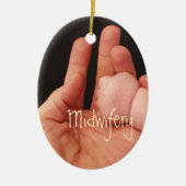 Hebammen Keramikornament (Vorne)