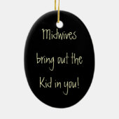 Hebammen Keramikornament (Hinten)