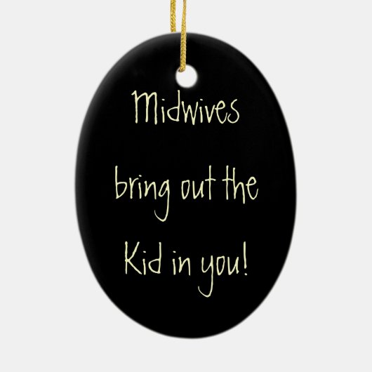 Hebammen Keramikornament (Hinten)