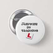 Hebammetraining Button (Vorne & Hinten)
