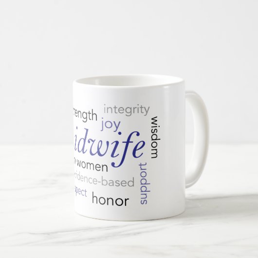 Hebammewortwolke Kaffeetasse (VorderseiteRechts)