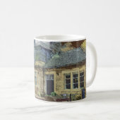 Hebden Bridge Railway Station Yorkshire Artwork Kaffeetasse (VorderseiteRechts)