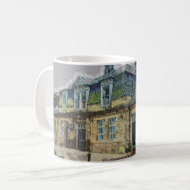 Hebden Bridge Railway Station Yorkshire Artwork Kaffeetasse