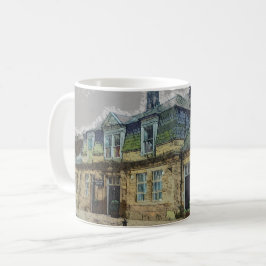 Hebden Bridge Railway Station Yorkshire Artwork Kaffeetasse