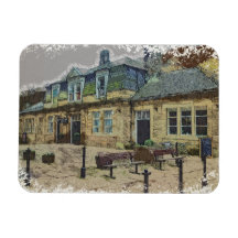 Hebden Bridge Railway Station Yorkshire Artwork