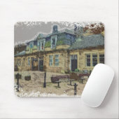 Hebden Bridge Railway Station Yorkshire Artwork Mousepad (Mit Mouse)