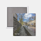 Hebdenbrücke Magnet (Vorderseite/Rückseite)