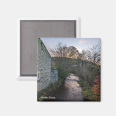 Hebdenbrücke Magnet (Vorderseite/Rückseite)