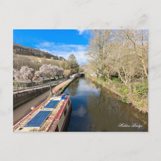 Hebdenbrücke Postkarte (Vorderseite)