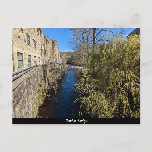 Hebdenbrücke Postkarte (Vorderseite)