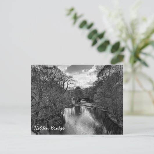 Hebdenbrücke Postkarte (Stehend Vorderseite)