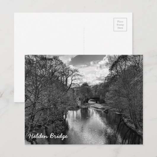 Hebdenbrücke Postkarte (Vorne/Hinten)