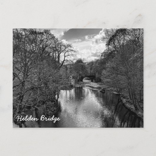 Hebdenbrücke Postkarte (Vorderseite)