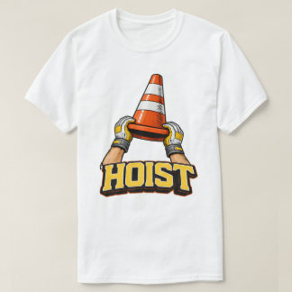 Hebe den Kegel Lustiger Baseball T-Shirt