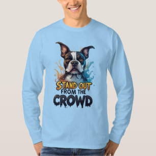 Hebe dich von der Masse ab: Farbenfroher Boston Te T-Shirt