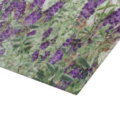 Hebe Lavendel Glasschneidebrett Schneidebrett (Ecke)