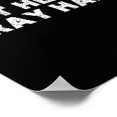 Hebe schwer, bete hart Fitness Bodybuilding Jesus Poster (Ecke)