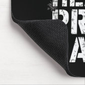 Hebe schwer, bete hart, Fitnessstudio, christliche Mousepad (Ecke)