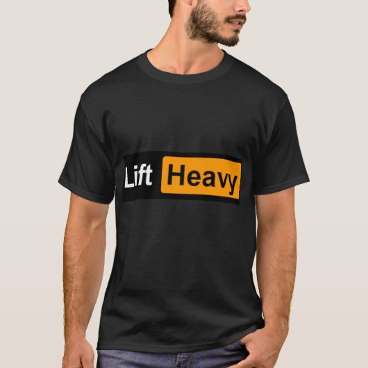 Hebe Schwer, Junge T-Shirt (Vorderseite)