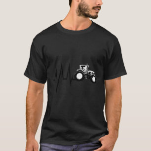 Hebeat Tractor Agricultor Bauer Country T-Shirt
